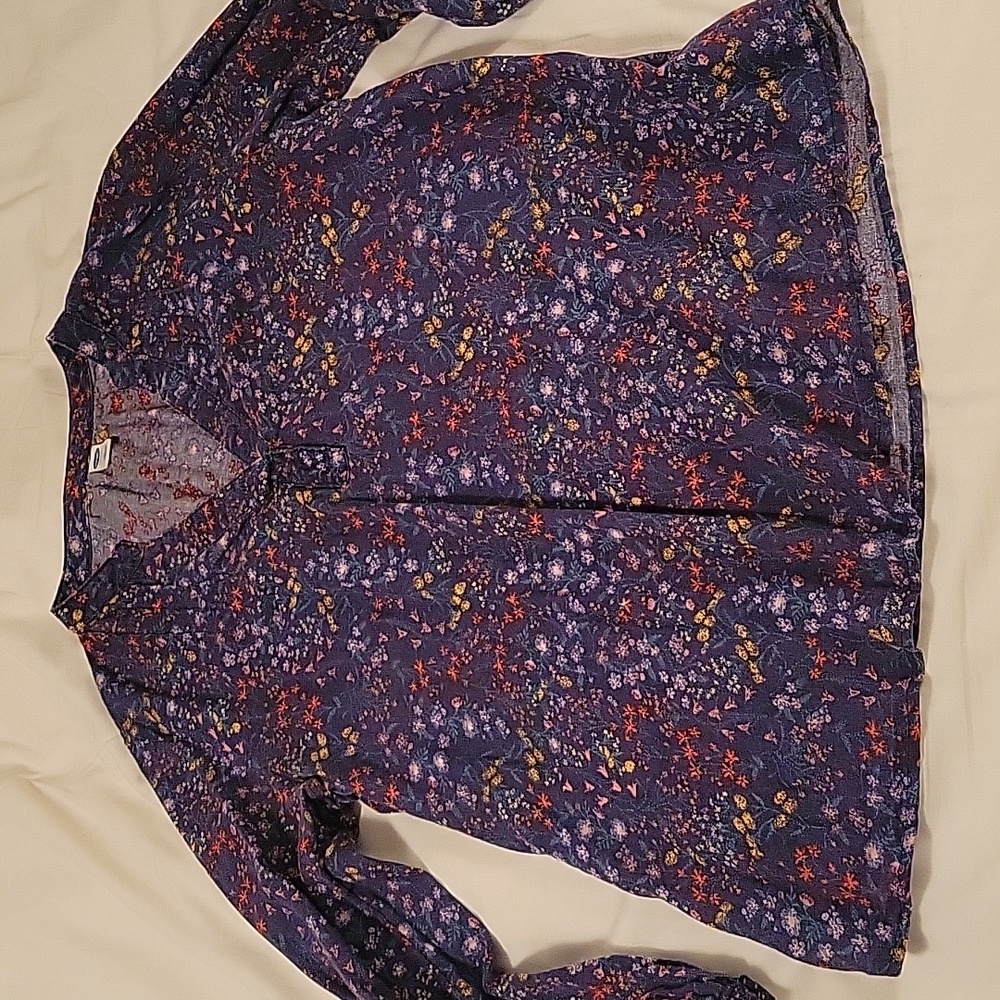 Old Navy Multicolor Floral Blouse